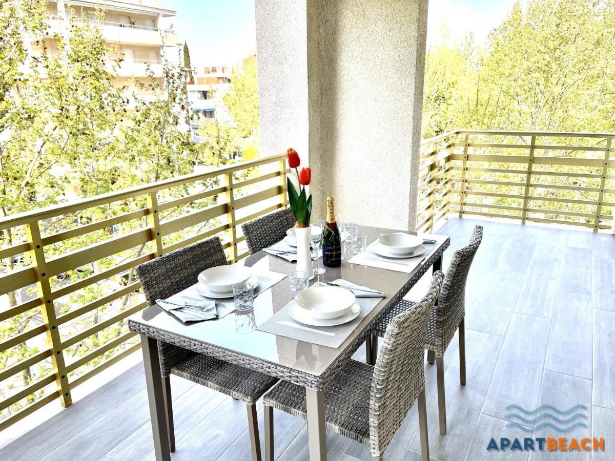 Apartbeach Novelty 3º Frente Playa Y Gran Terraza Салоу Екстер'єр фото