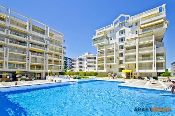 Apartbeach Novelty 3º Frente Playa Y Gran Terraza Салоу Екстер'єр фото