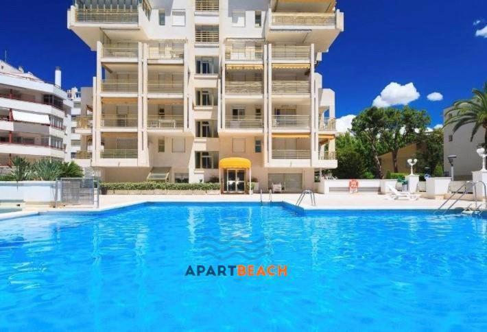 Apartbeach Novelty 3º Frente Playa Y Gran Terraza Салоу Екстер'єр фото